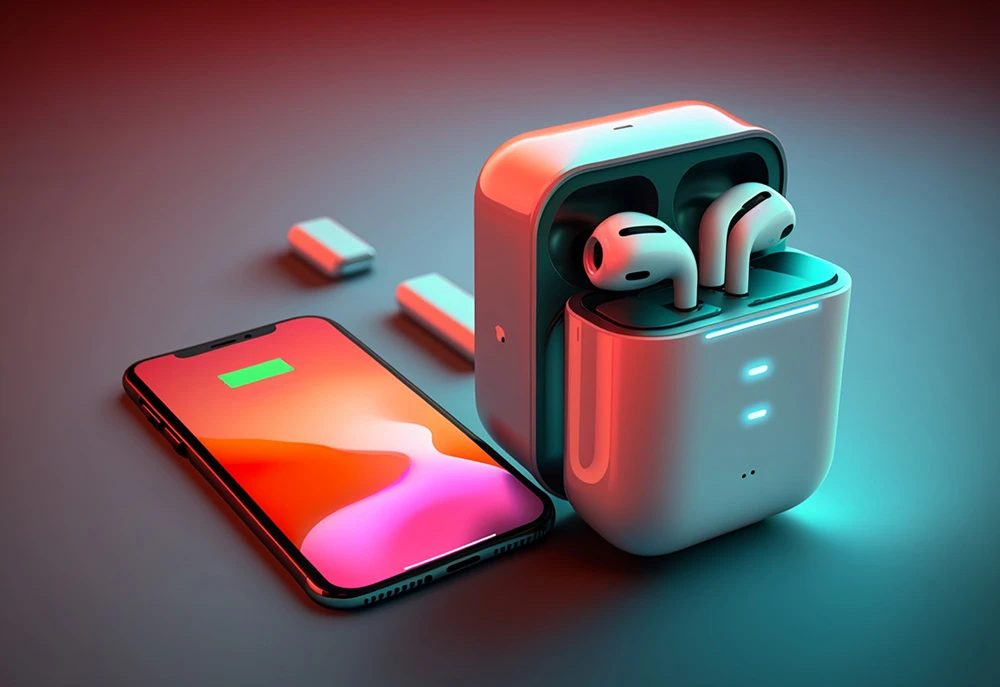 Holographic airpod
