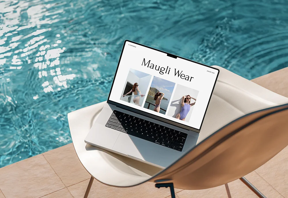 Maugli Wear fashion website design